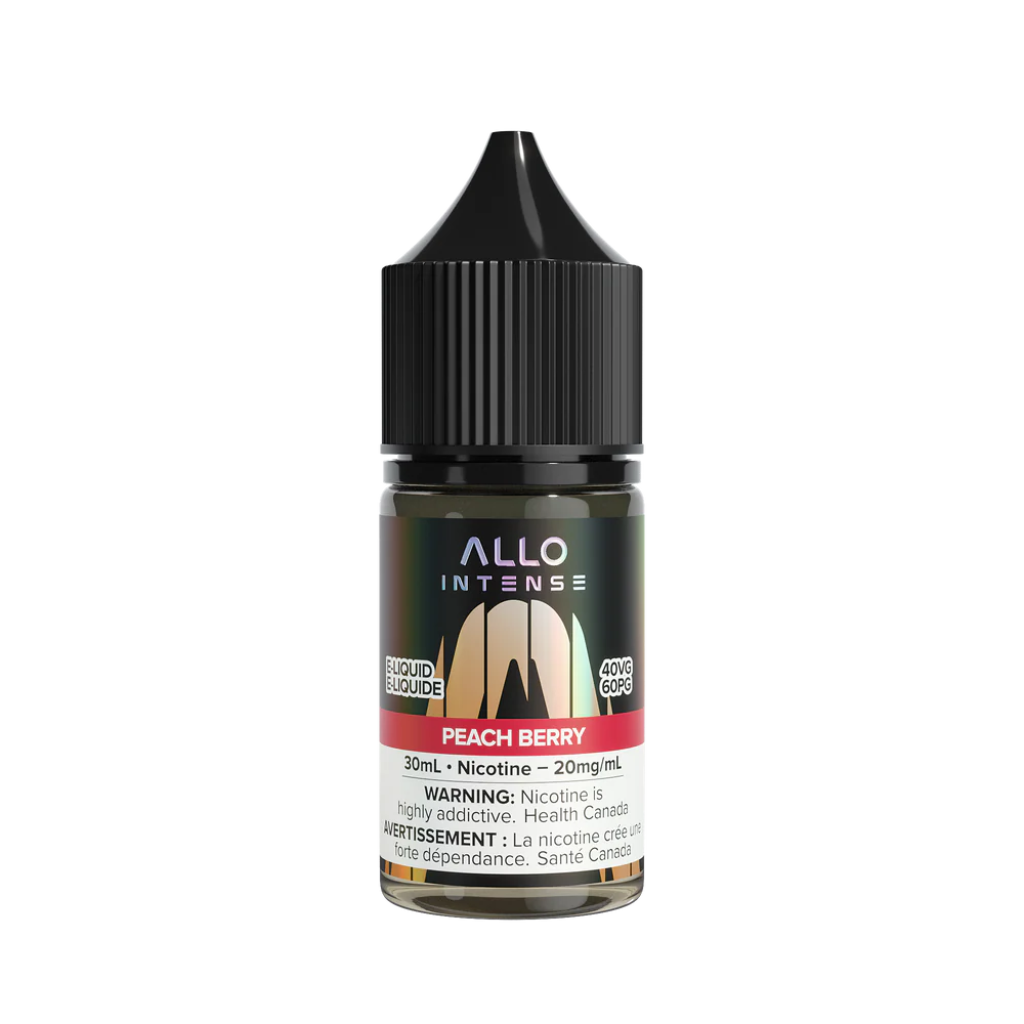 Allo Intense Nicotine Salt (20 mg, 30 ml) - Flavour: Peach Berry