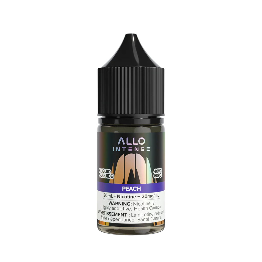 Allo Intense Nicotine Salt (20 mg, 30 ml) - Flavour: Peach
