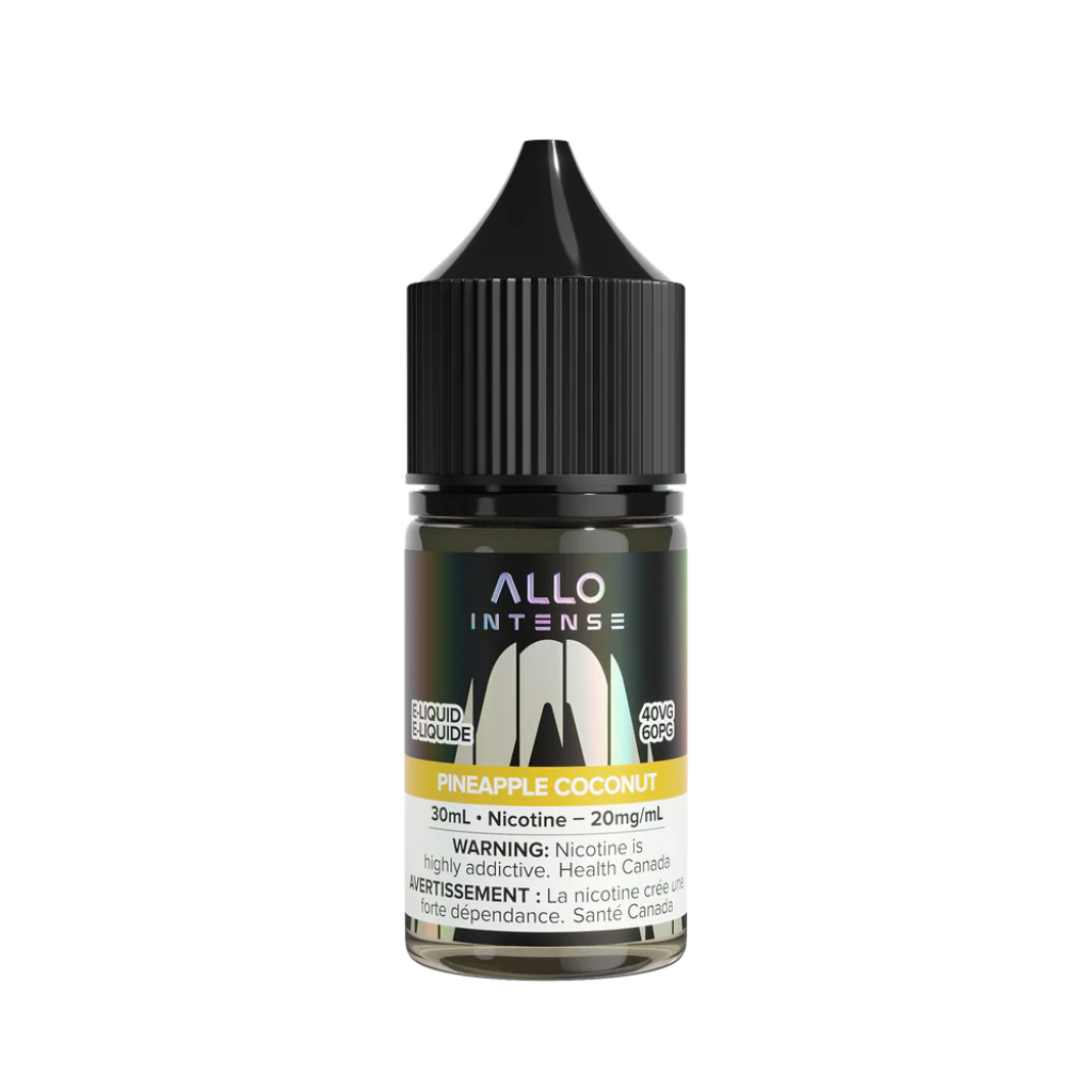 Allo Intense Nicotine Salt (20 mg, 30 ml) - Flavour: Pineapple Coconut