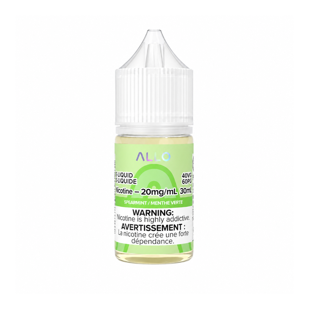 Allo Nicotine Salt E-Juice (20 mg, 30 ml) - Flavour: Spearmint