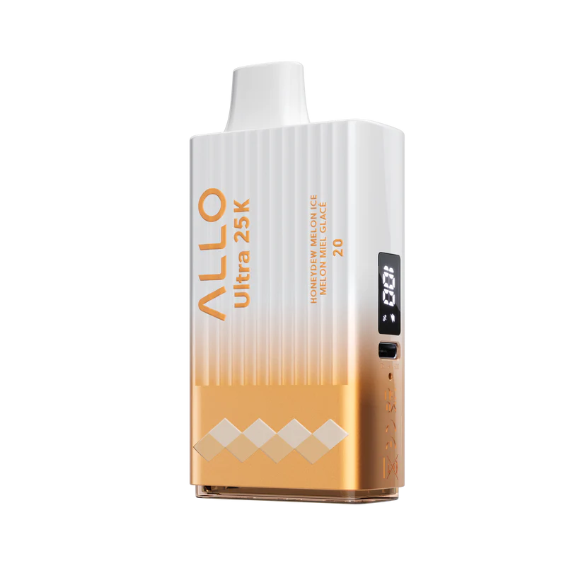 Allo Ultra 25K Disposable Vape - Flavour: Honeydew Melon Ice