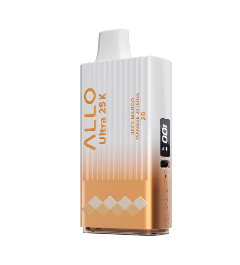Allo Ultra 25K Disposable Vape - Flavour: Juicy Mango