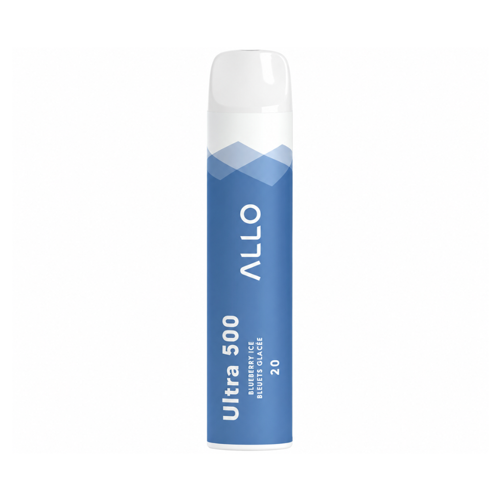 Allo Ultra 500 Disposable Vape - Flavour: Blueberry Ice