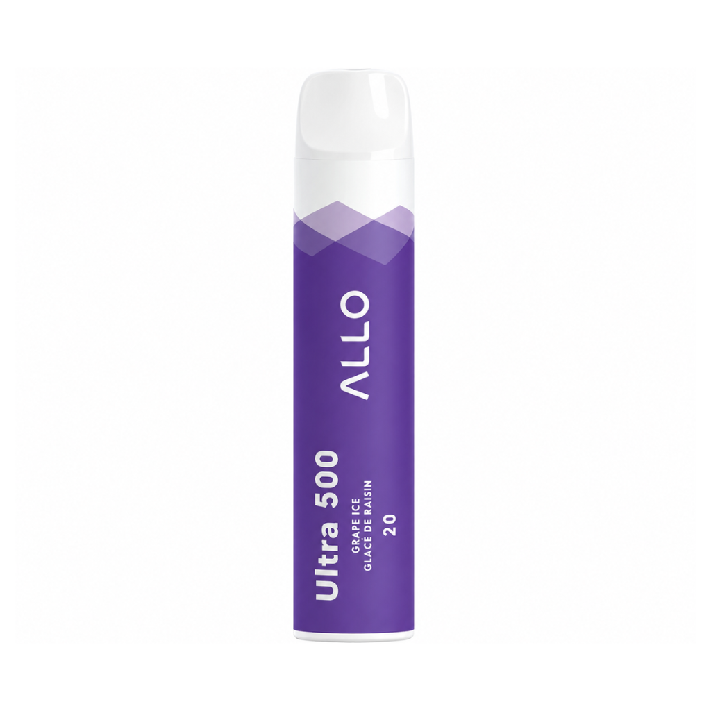 Allo Ultra 500 Disposable Vape - Flavour: Grape Ice