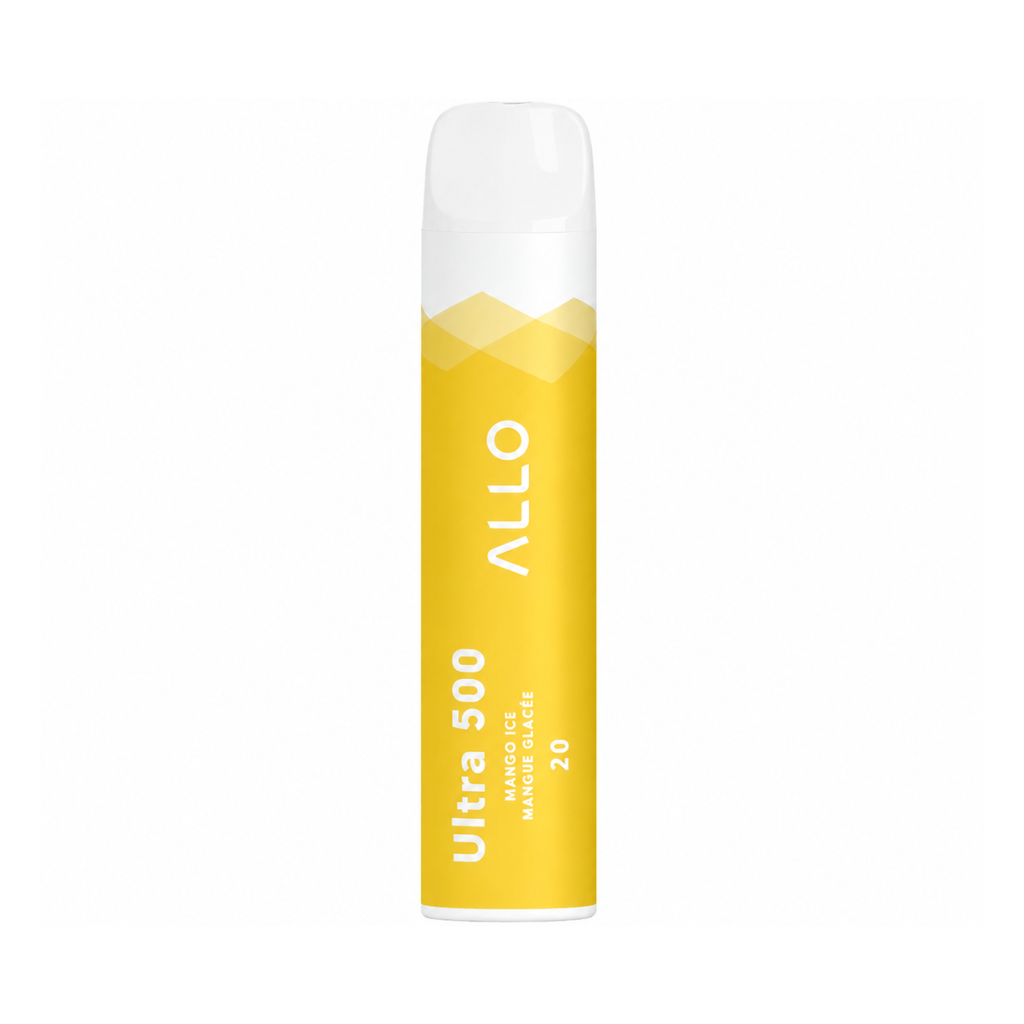 Allo Ultra 500 Disposable Vape - Flavour: Mango Ice