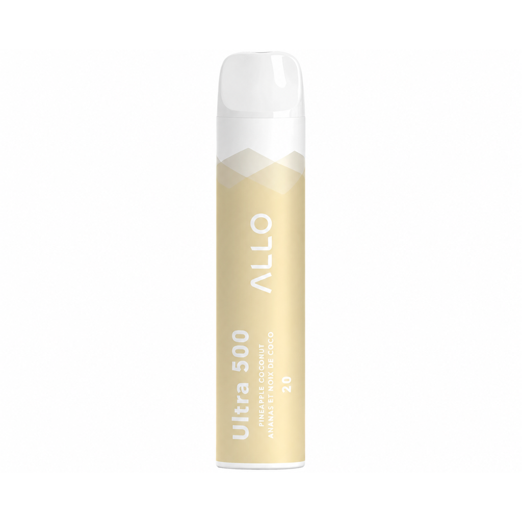 Allo Ultra 500 Disposable Vape - Flavour: Pineapple Coconut