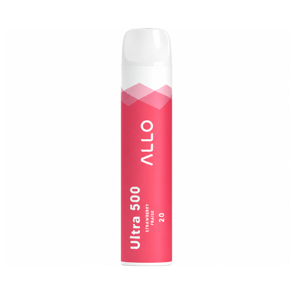 Allo Ultra 500 Disposable Vape - Flavour: Strawberry
