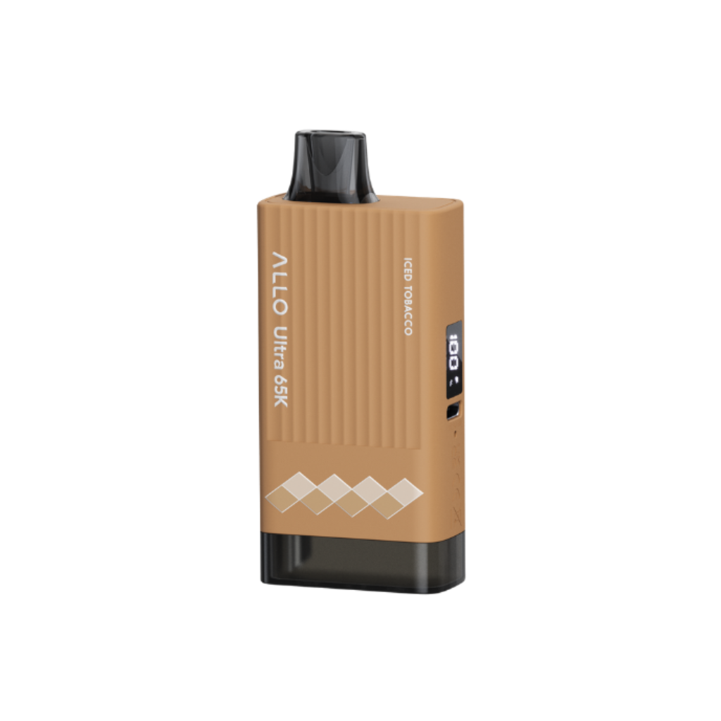 Allo Ultra 65K Disposable Vape Iced Tobacco - Shop at Krave Smoke