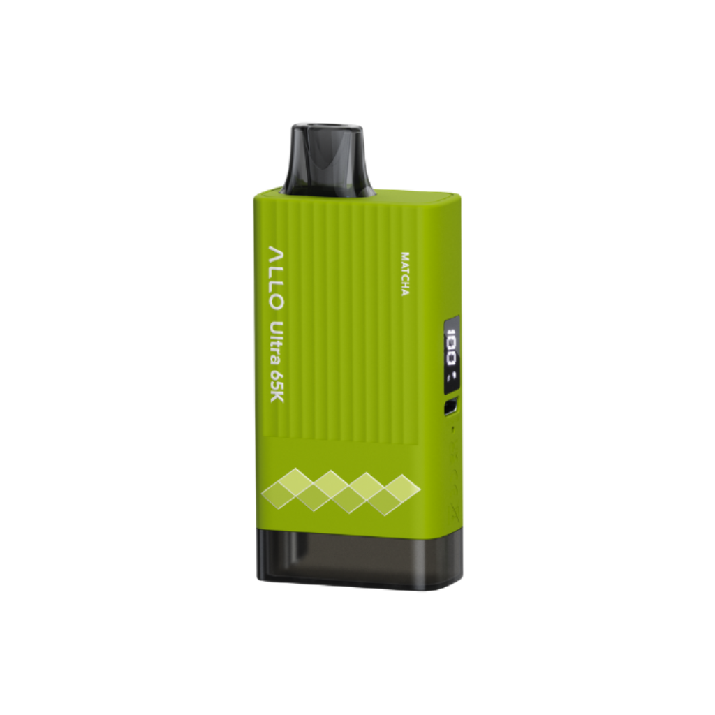 Allo Ultra 65K Disposable Vape Matcha - Shop at Krave Smoke