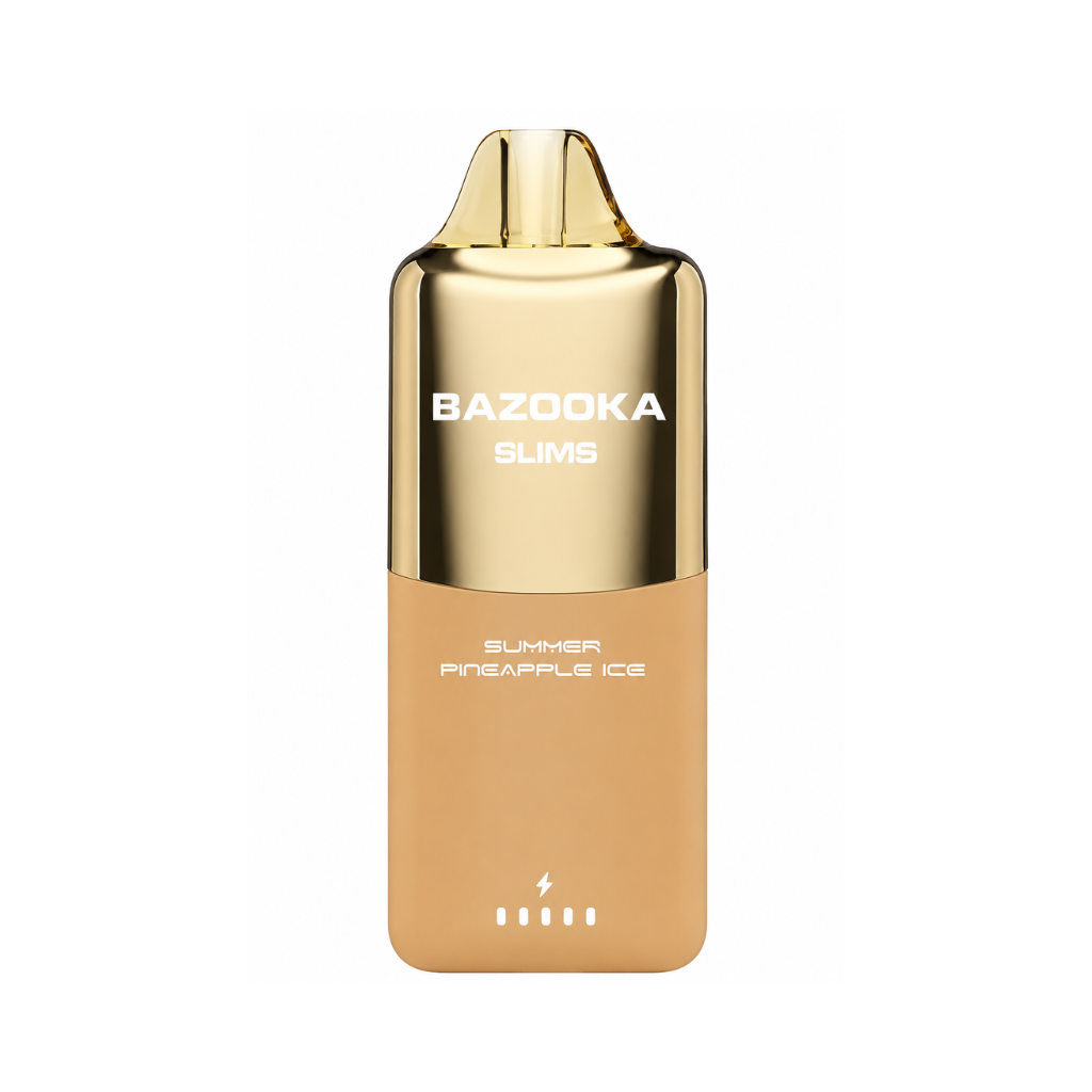 Bazooka Slims 5K Disposable Vape Summer Pineapple Ice - Shop at Krave Smoke