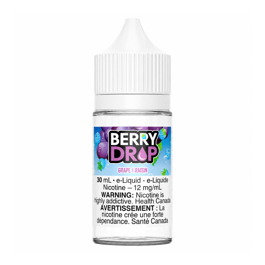 Berry Drop Freebase E-Juice (12 mg, 30 ml) - Flavour: Grape