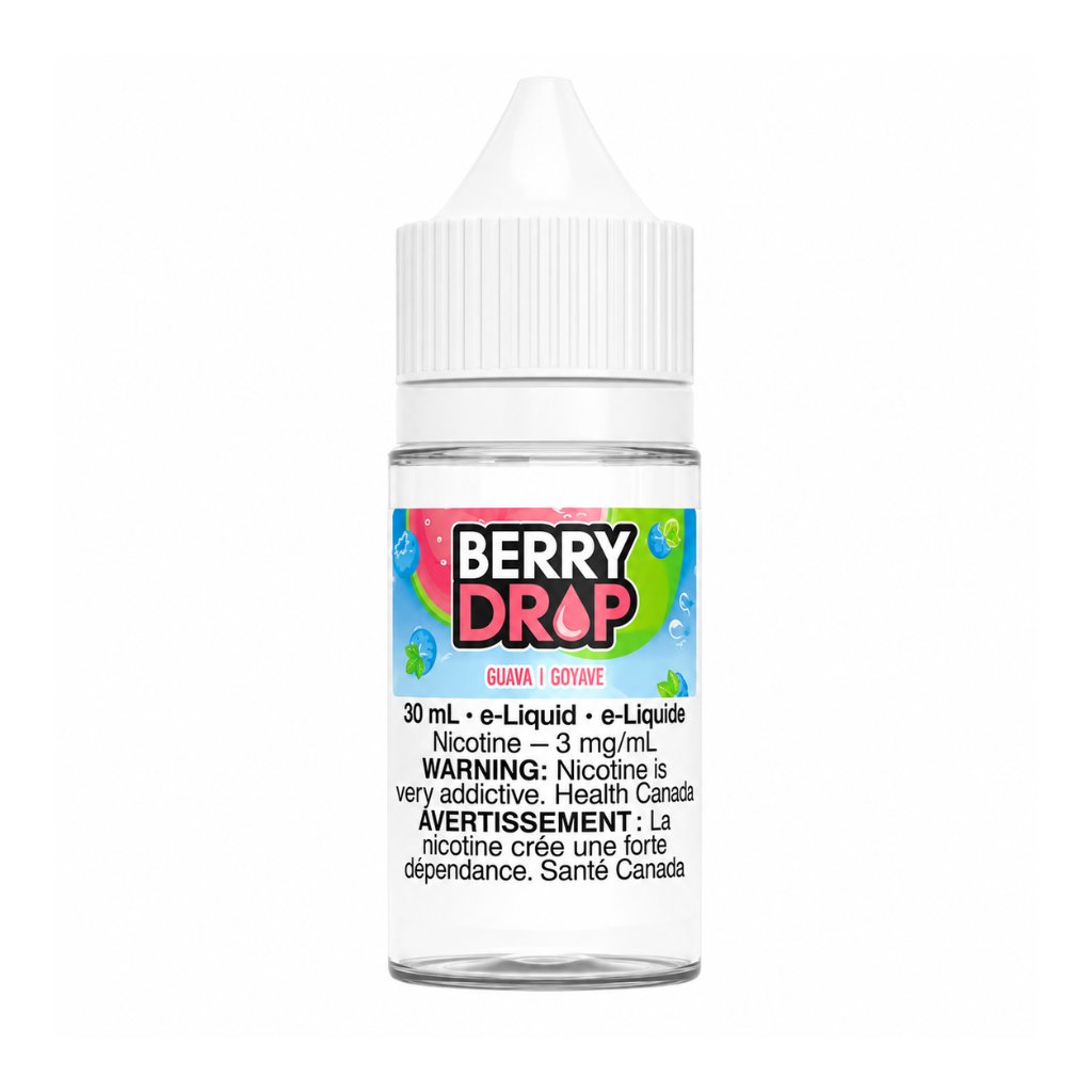 Berry Drop Freebase E-Juice (3mg, 30 ml) - Flavour: Guava