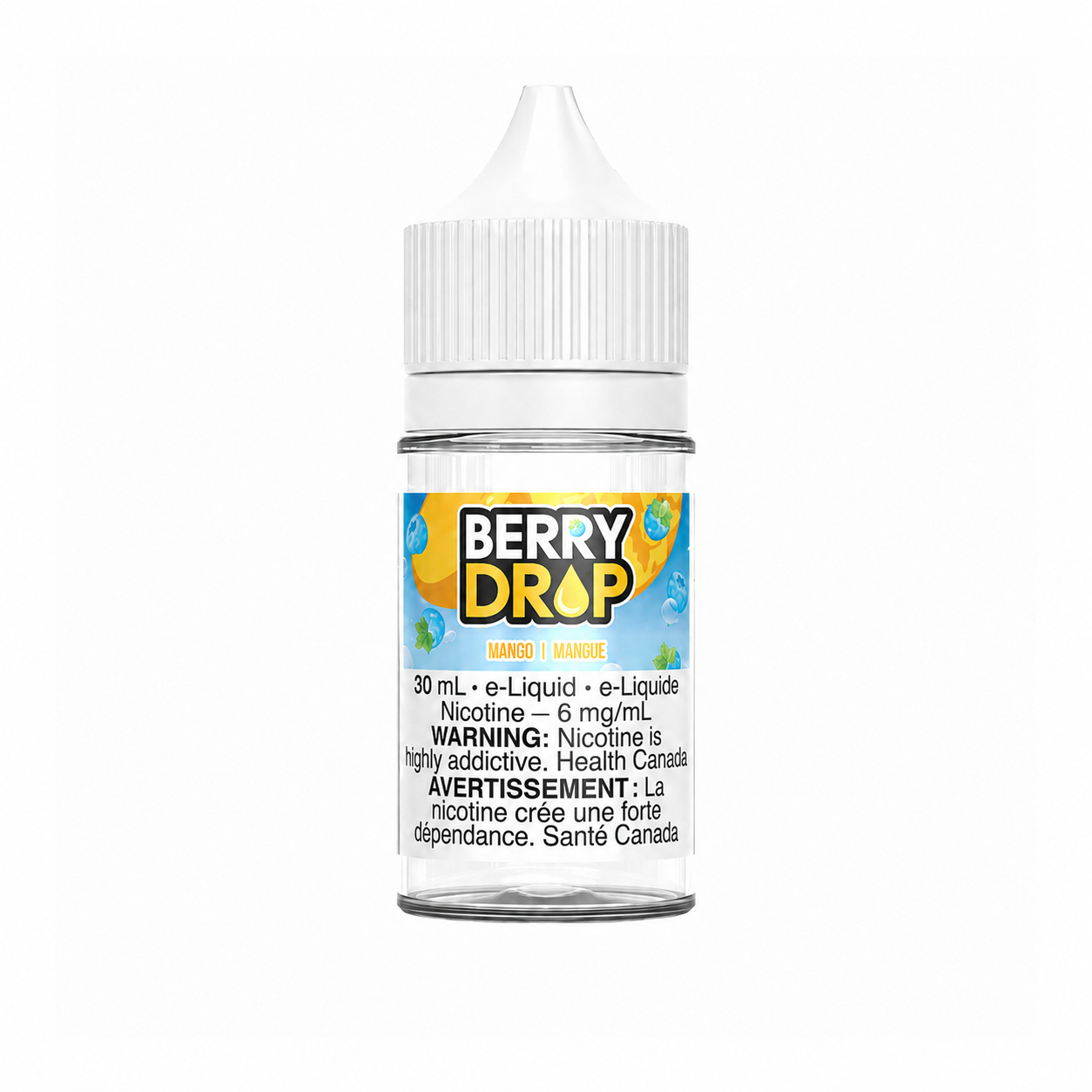 Berry Drop Freebase E-Juice (6mg, 30ml) - Flavour: Mango