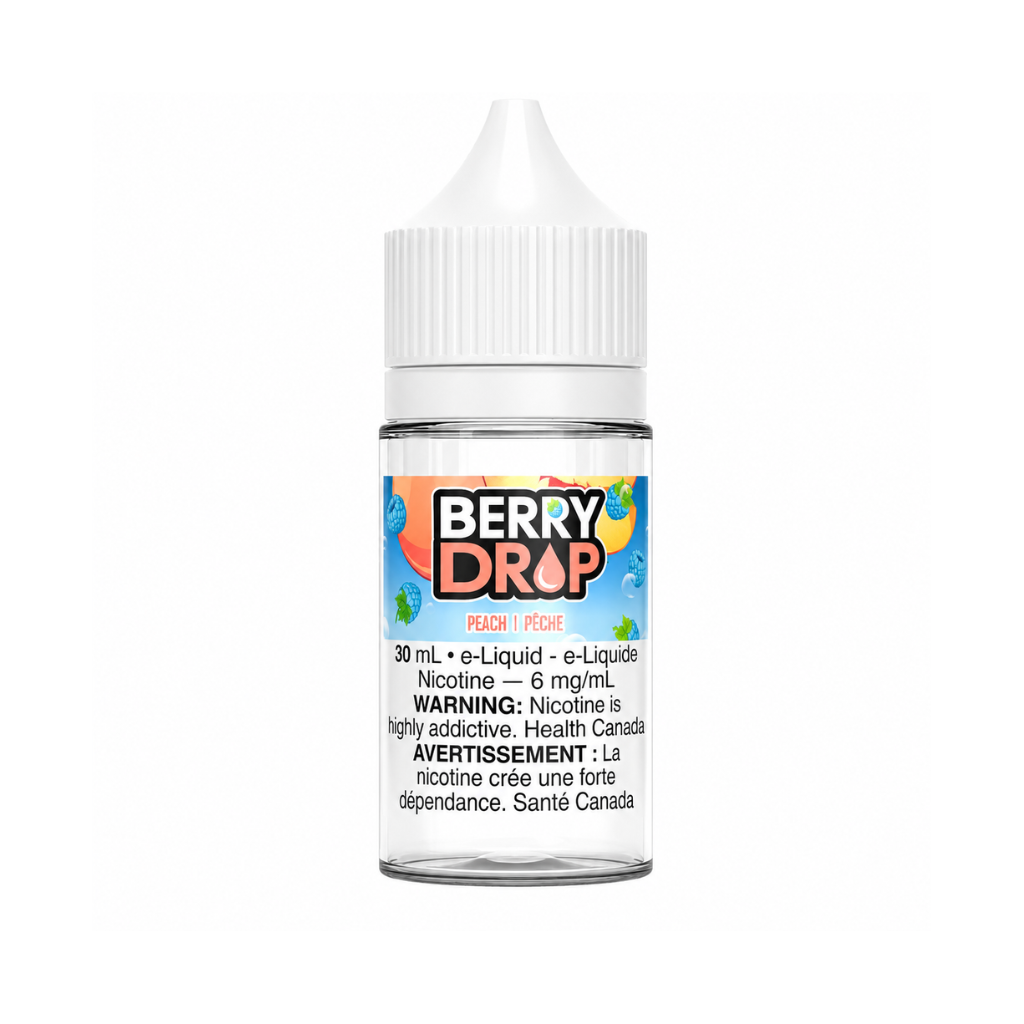 Berry Drop Freebase E-Juice (6mg, 30ml) - Flavour: Peach