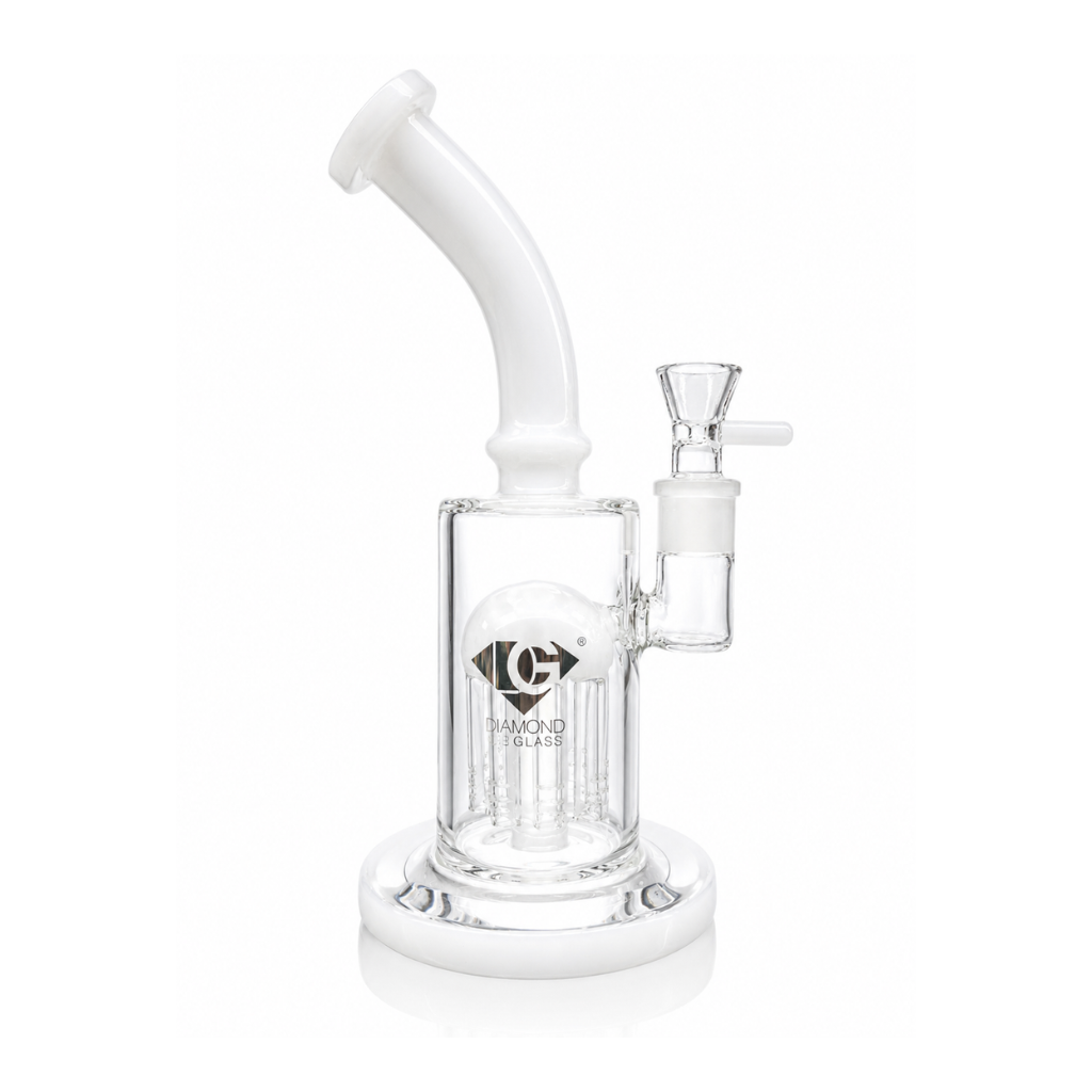 Diamond Glass 10" Tree Percolator Bong