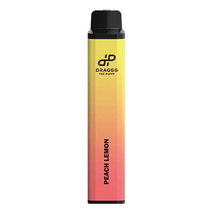 Draggg The Puff 4000 Disposable Vape - Flavour: Peach Lemon