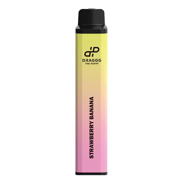 Draggg The Puff 4000 Disposable Vape - Flavour: Strawberry Banana
