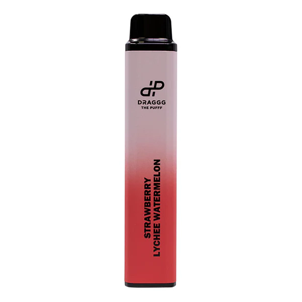 Draggg The Puff 4000 Disposable Vape - Flavour: Strawberry Lychee Watermelon