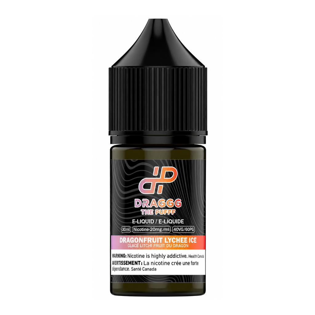 Draggg The Puff Nicotine Salt E-Juice (20 mg, 30 ml) - Flavour: Dragonfruit Lychee Ice