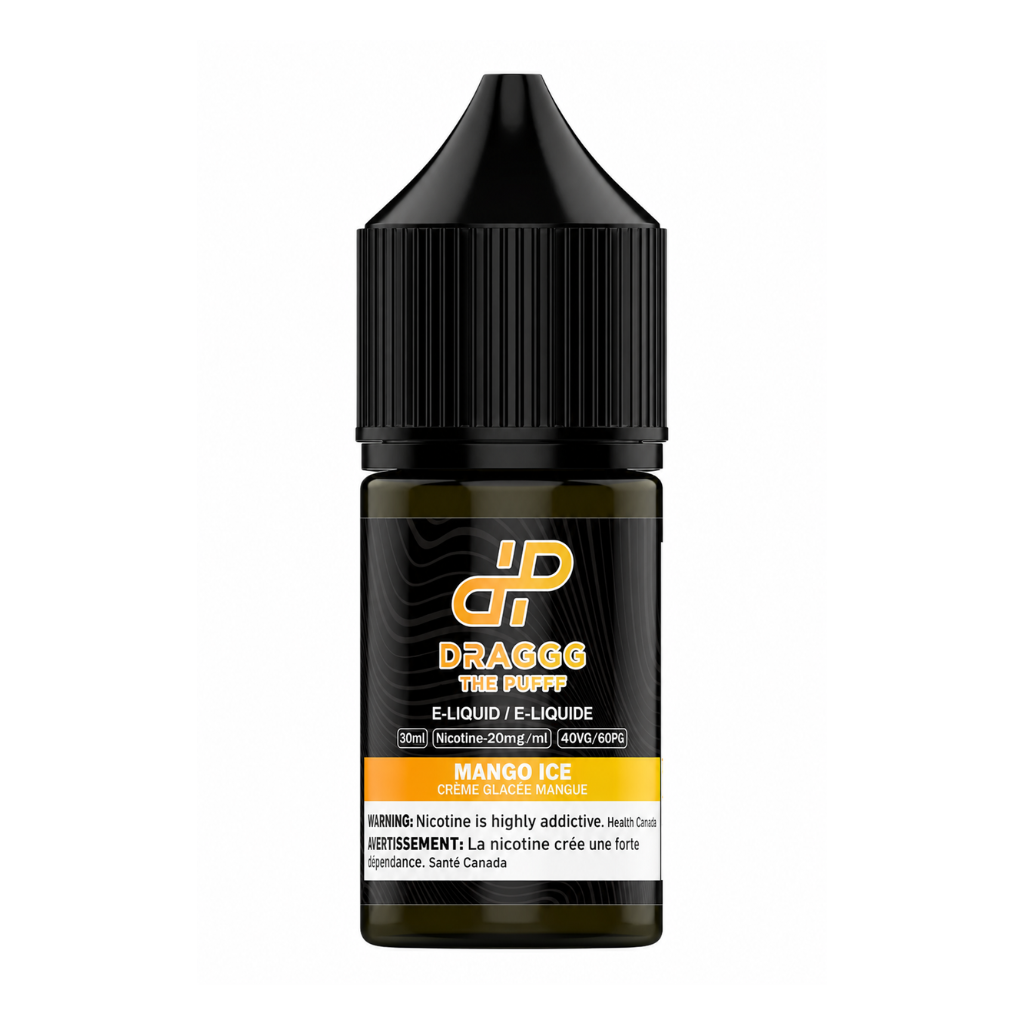 Draggg The Puff Nicotine Salt E-Juice (20 mg, 30 ml) - Flavour: Mango Ice