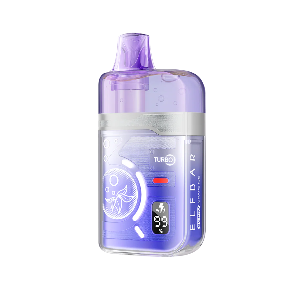 Elf Bar BC Pro 80K Disposable Vape Grape Ice - Shop at Krave Smoke