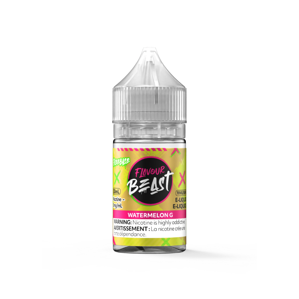 Flavour Beast Freebase E-Juice (3 mg, 30 ml) - Flavour: Watermelon G
