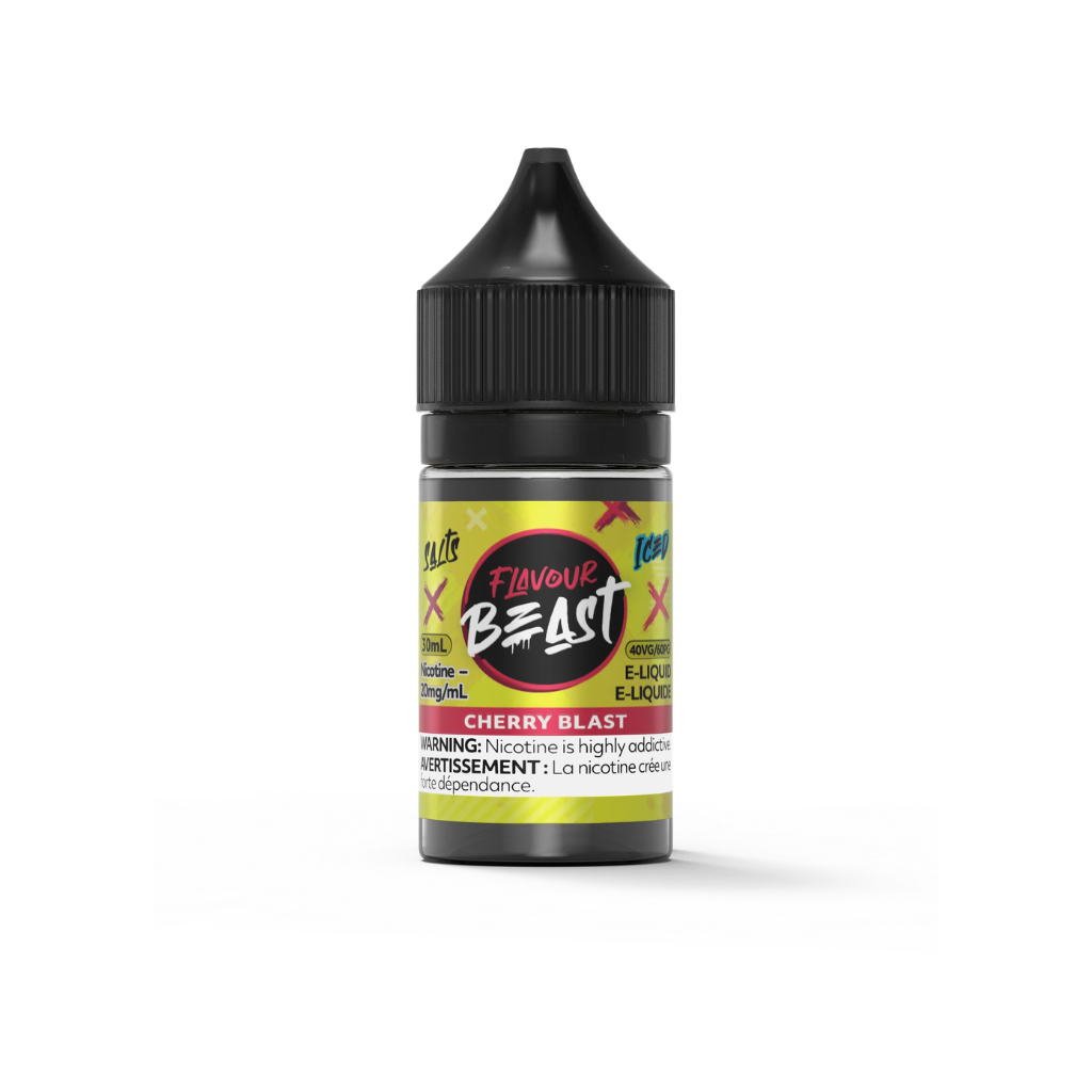 Flavour Beast Nicotine Salt E-Juice (20 mg, 30 ml) - Flavour: Cherry Blast (Iced)