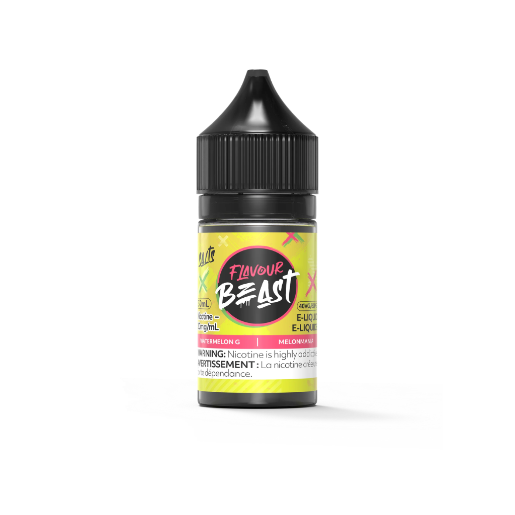 Flavour Beast Nicotine Salt E-Juice (20 mg, 30 ml) - Flavour: Watermelon G