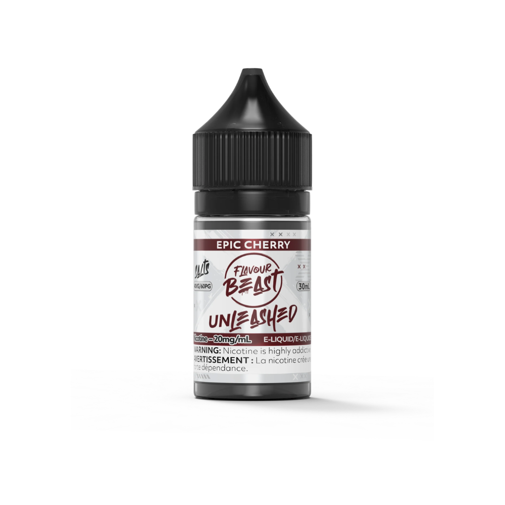 Flavour Beast Unleashed Nicotine Salt E-Juice (20 mg, 30 ml) - Flavour: Epic Cherry