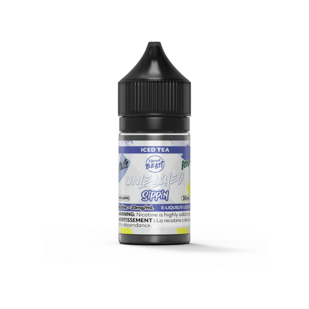 Flavour Beast Unleashed Sippin Nicotine Salt E-Juice (20 mg, 30 ml) - Flavour: Iced Tea (Iced)