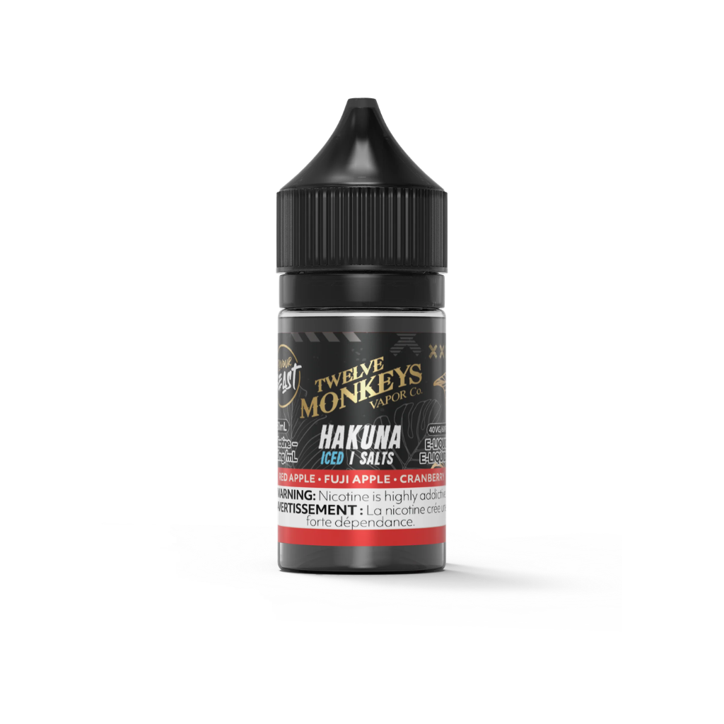 Flavour Beast X Twelve Monkeys Nicotine Salt E-Juice (20 mg, 30 ml)