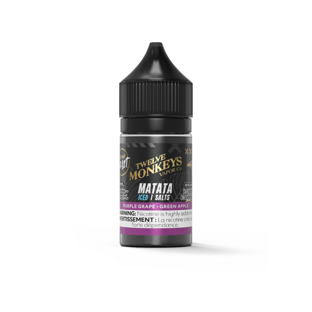 Flavour Beast X Twelve Monkeys Nicotine Salt E-Juice (20 mg, 30 ml) - Flavour: Matata Iced