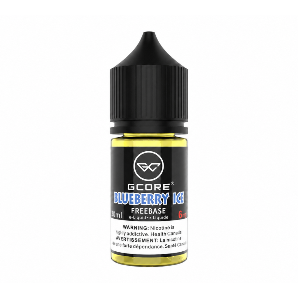 G Core Freebase E-Juice (6 mg, 30 ml) - Flavour: Blueberry Ice