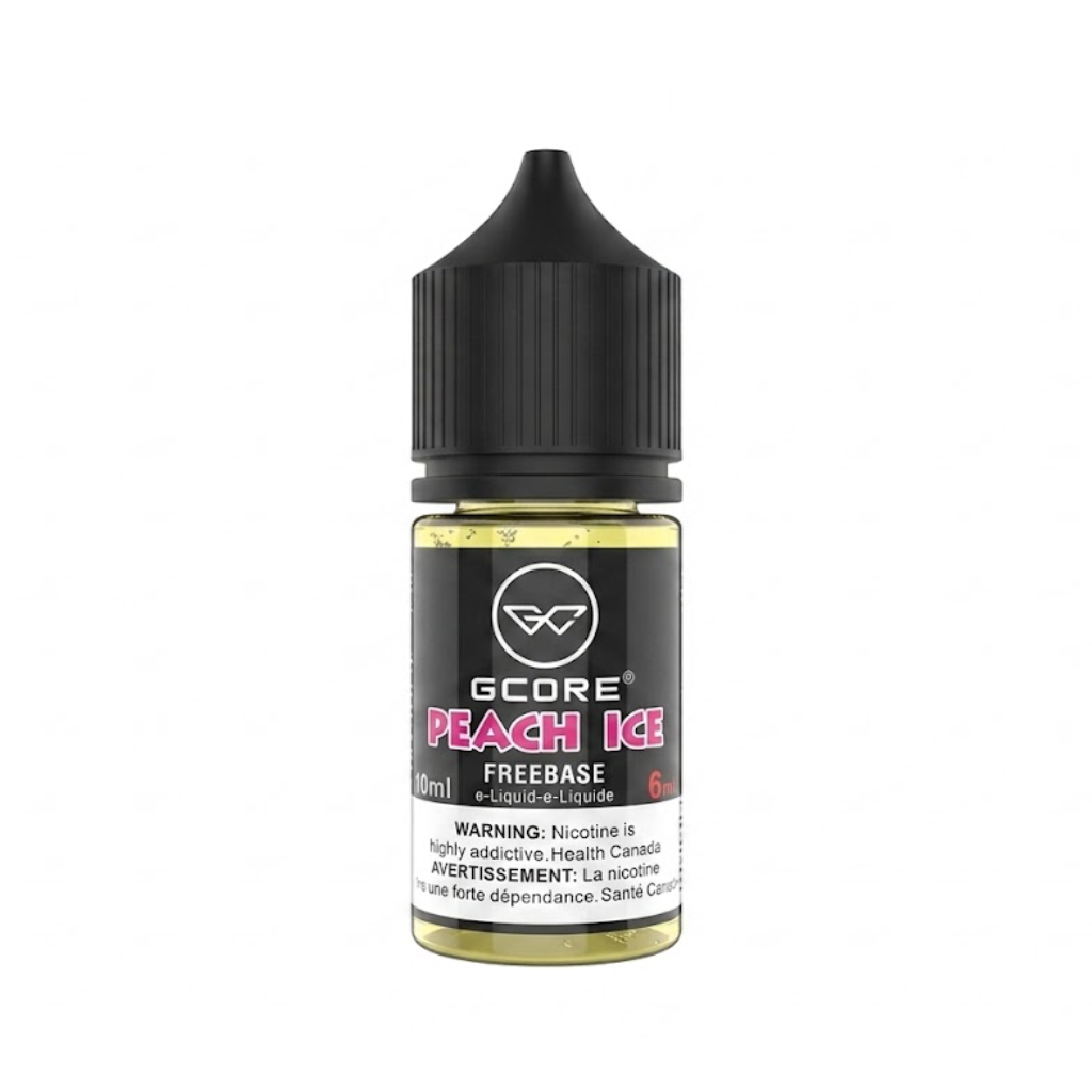 G Core Freebase E-Juice (6 mg, 30 ml) - Flavour: Peach Ice