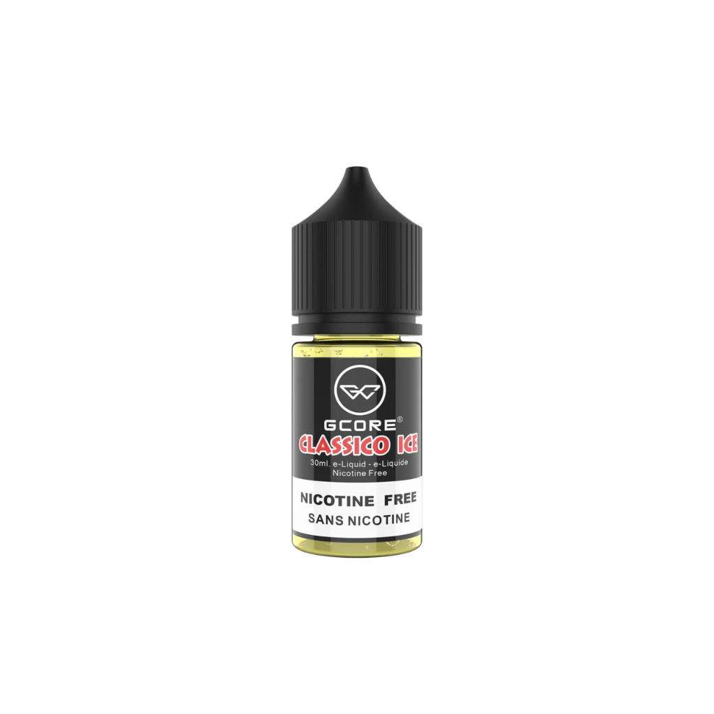 G Core Nicotine Free E-Juice (30 ml) Classico Ice - Shop at Krave Smoke