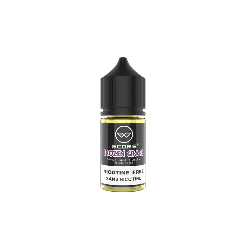 G Core Nicotine Free E-Juice (30 ml) Frozen Grape - Shop at Krave Smoke