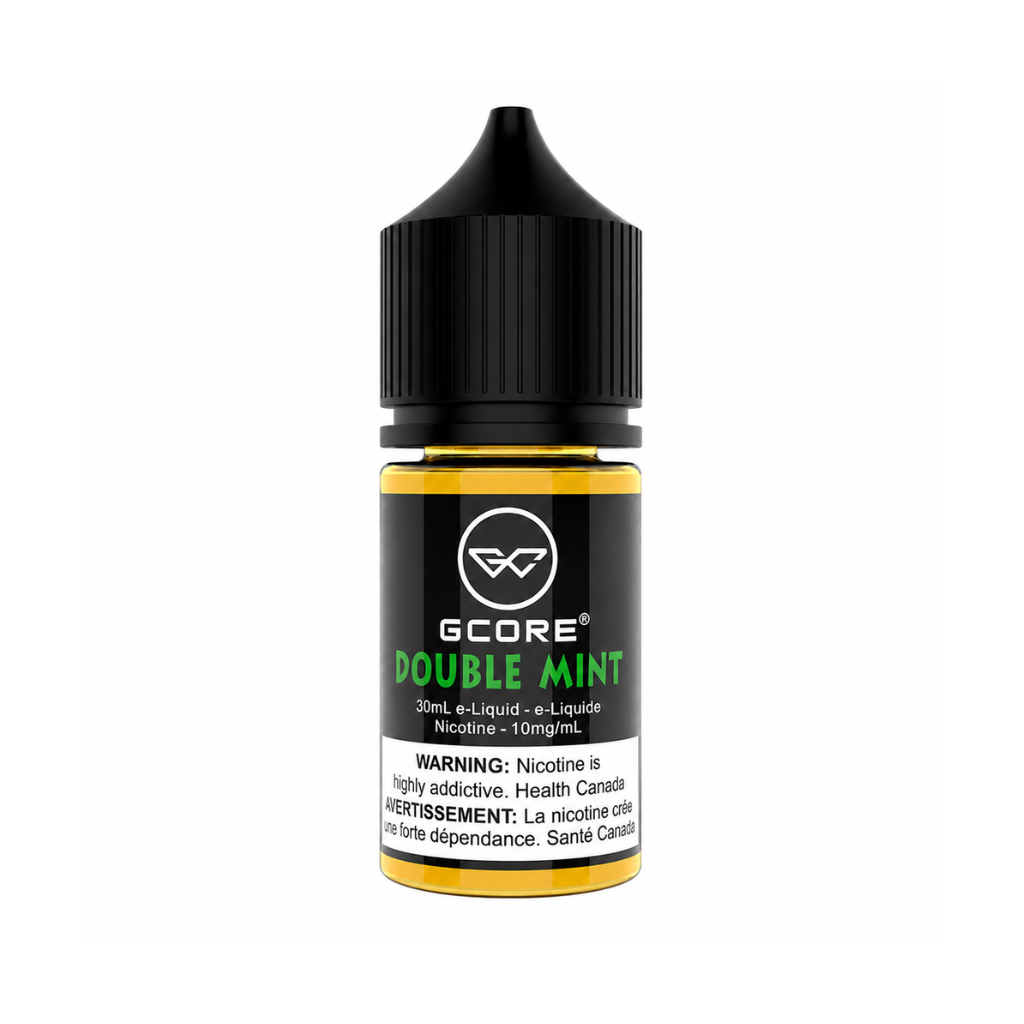 G Core Nicotine Salt E-Juice (10 mg, 30 ml) - Flavour: Double Mint