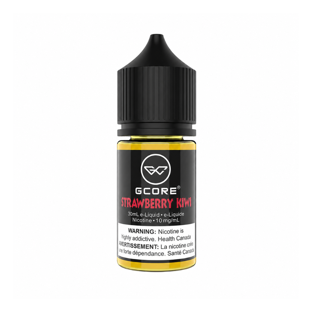 G Core Nicotine Salt E-Juice (10 mg, 30 ml) - Flavour: Strawberry Kiwi