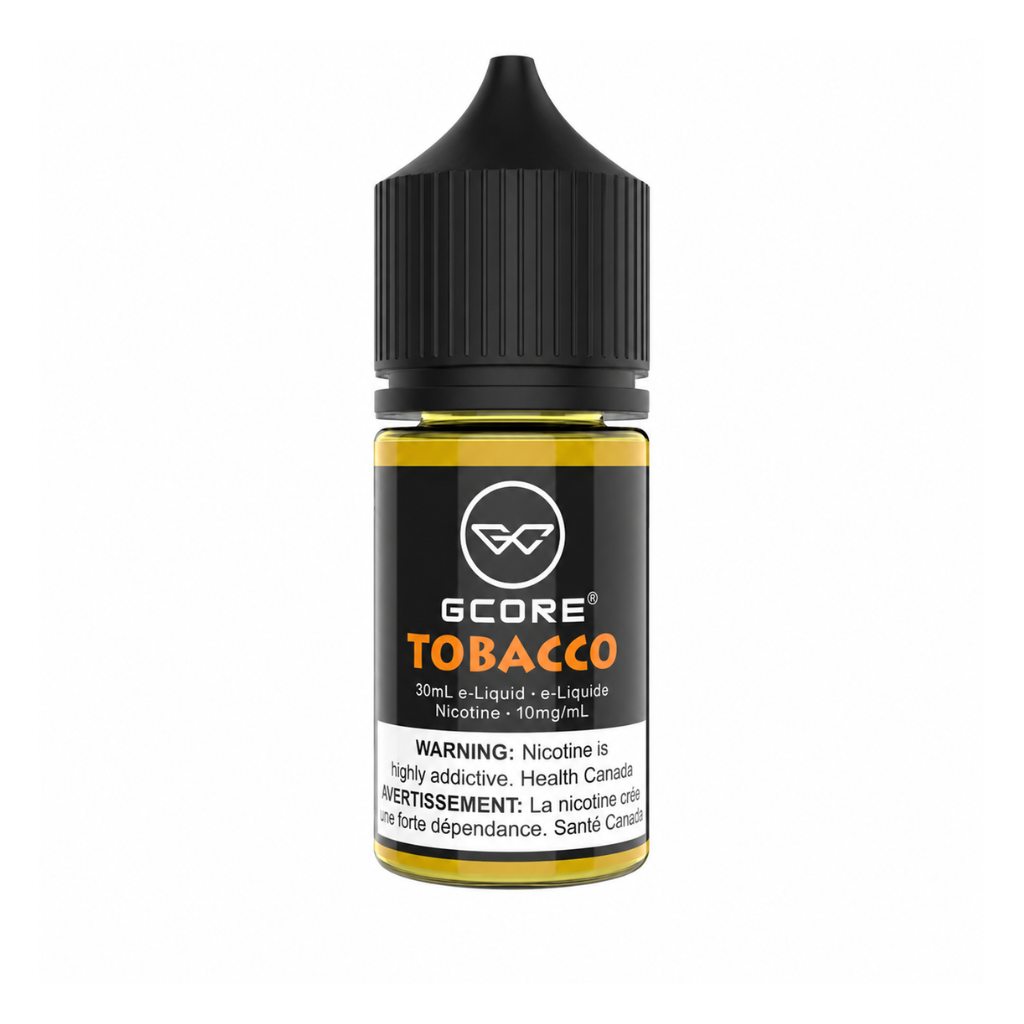 G Core Nicotine Salt E-Juice (10 mg, 30 ml) - Flavour: Tobacco