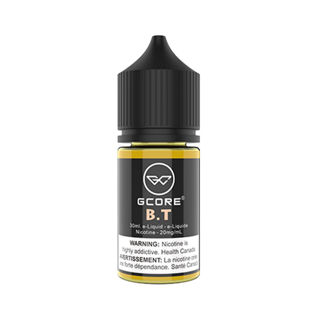 G Core Nicotine Salt E-Juice (20 mg, 30 ml) - Flavour: B.T