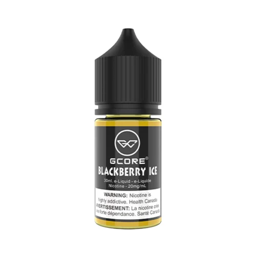 G Core Nicotine Salt E-Juice (20 mg, 30 ml) - Flavour: Blackberry Ice