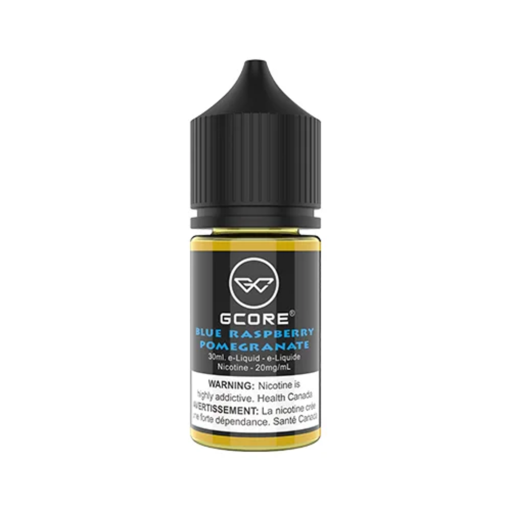 G Core Nicotine Salt E-Juice (20 mg, 30 ml) - Flavour: Blue Raspberry Pomegranate