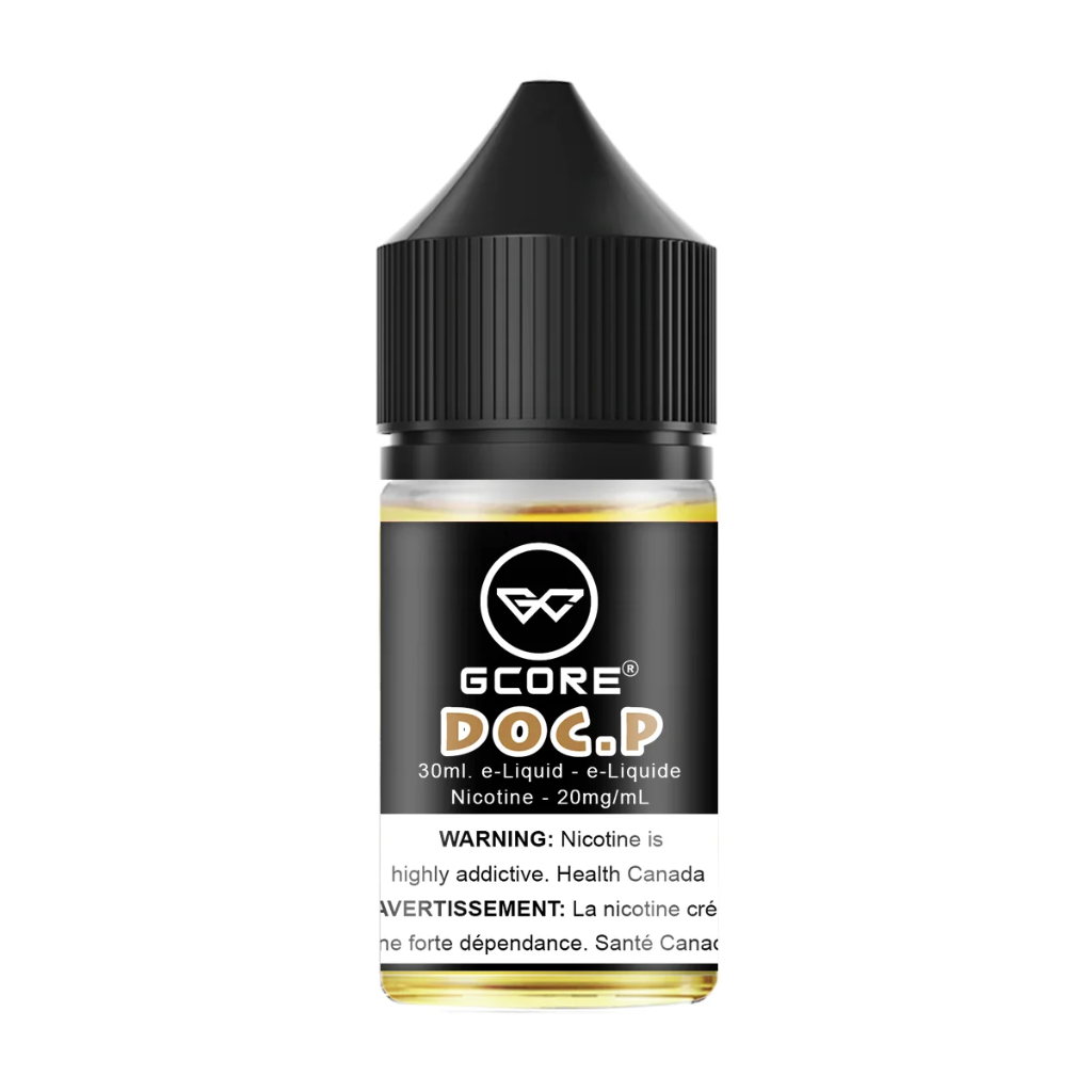 G Core Nicotine Salt E-Juice (20 mg, 30 ml) - Flavour: Doc. P