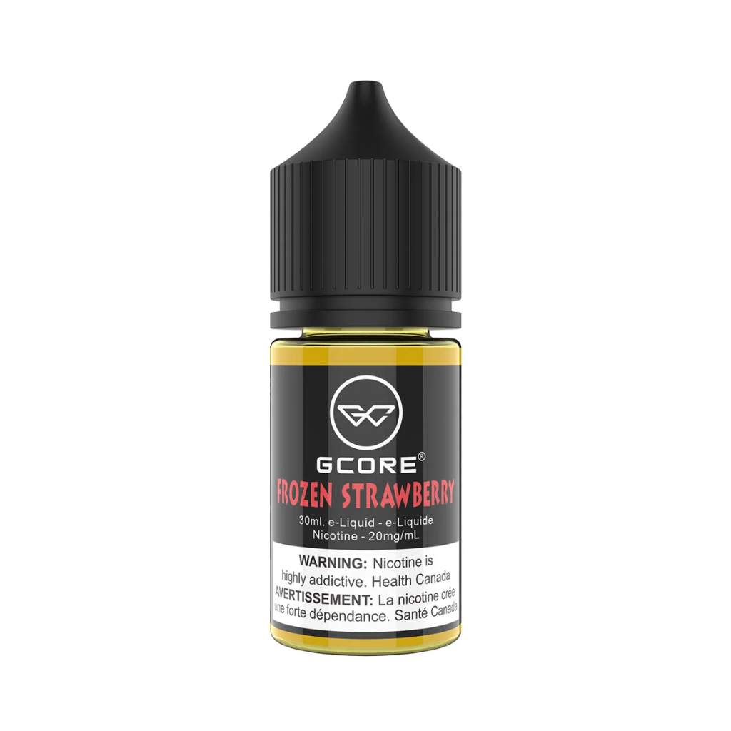 G Core Nicotine Salt E-Juice (20 mg, 30 ml) - Flavour: Frozen Strawberry