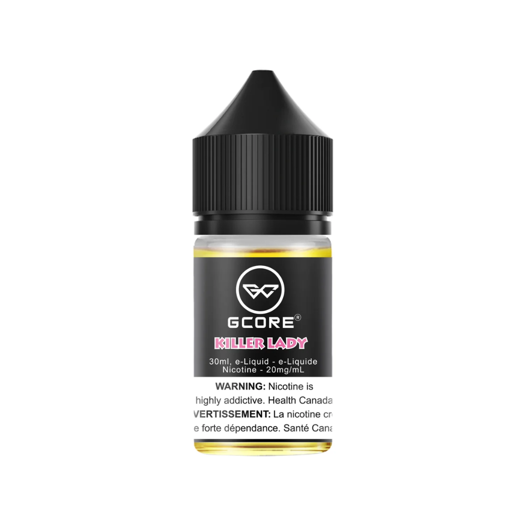 G Core Nicotine Salt E-Juice (20 mg, 30 ml) - Flavour: Killer Lady