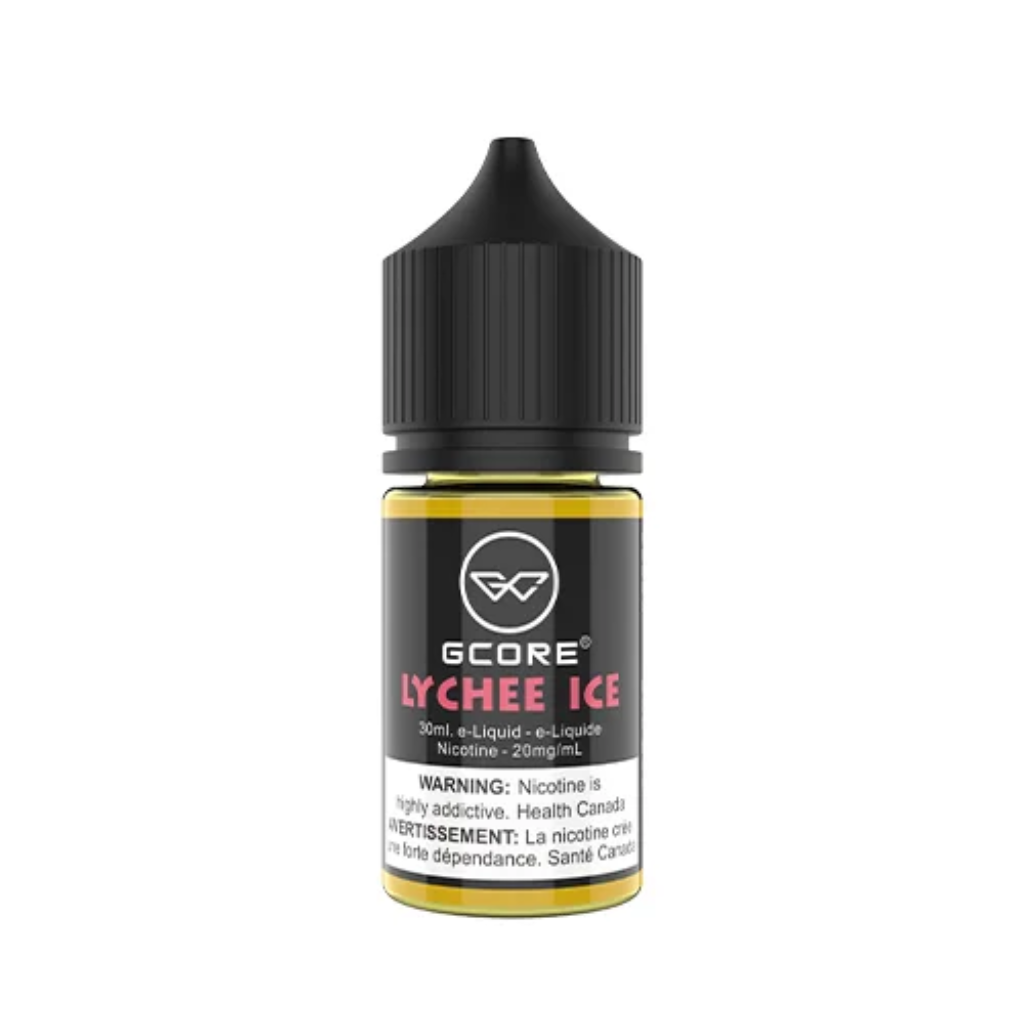 G Core Nicotine Salt E-Juice (20 mg, 30 ml) - Flavour: Lychee Ice