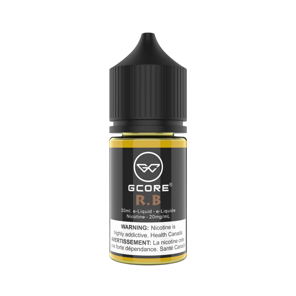 G Core Nicotine Salt E-Juice (20 mg, 30 ml) - Flavour: R.B
