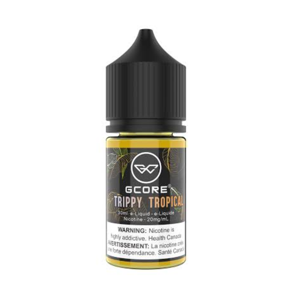 G Core Nicotine Salt E-Juice (20 mg, 30 ml) - Flavour: Trippy Tropical