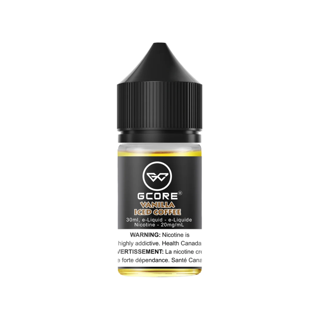 G Core Nicotine Salt E-Juice (20 mg, 30 ml) - Flavour: Vanilla Iced Coffee