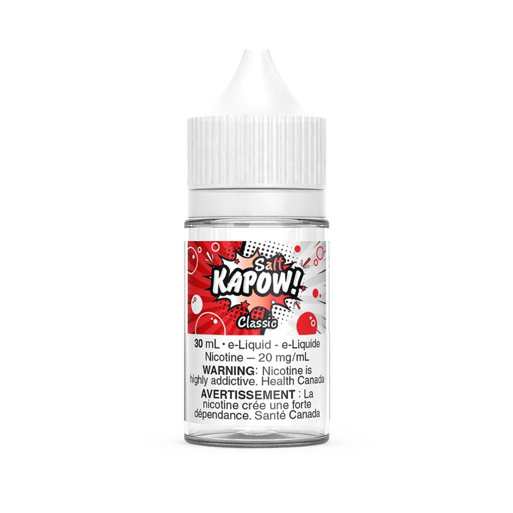 Kapow Nicotine Salt E-Juice (20 mg, 30 ml) - Flavour: Classic